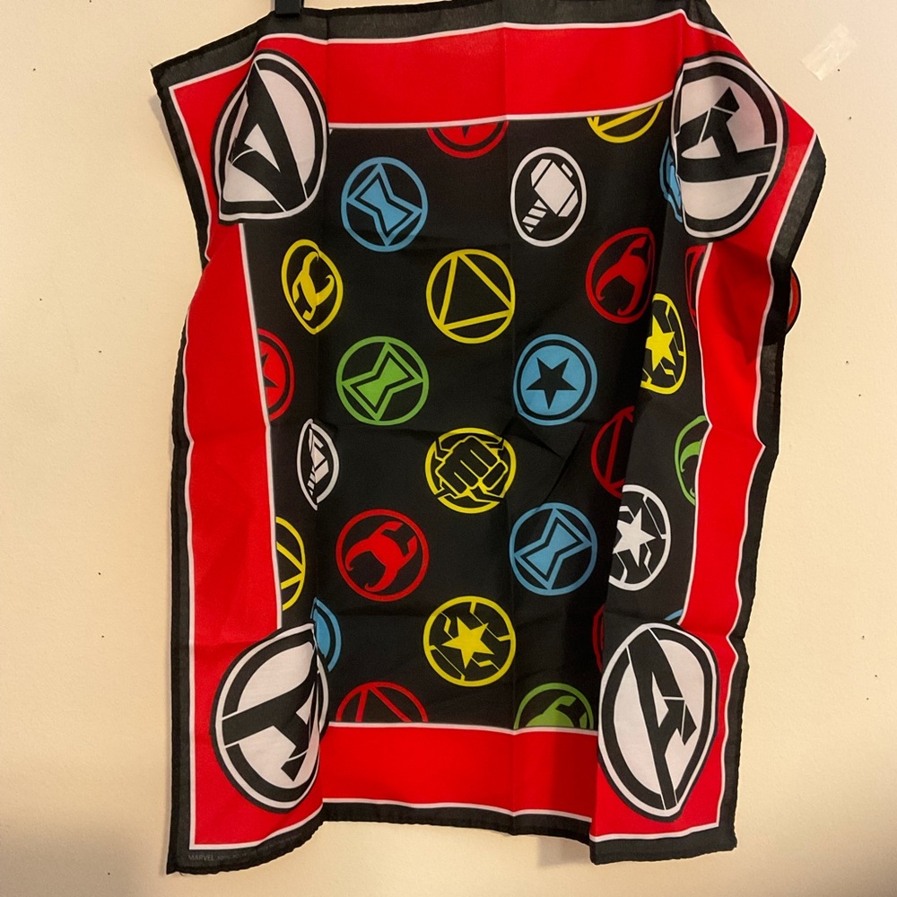 Marvel Avengers icons bandana scarf